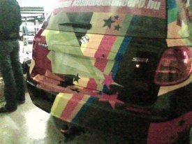 2009 kézilabda válogatott  autódekoráció, autó dekoráció