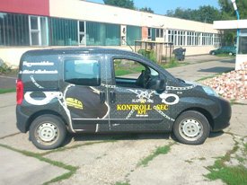 Citroen Nemo autódekoráció: Kontroll-Sec Kft. autó dekoráció 04