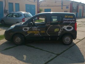 Citroen Nemo autódekoráció: Kontroll-Sec Kft. autó dekoráció 06