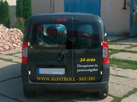 Citroen Nemo autódekoráció: Kontroll-Sec Kft. autó dekoráció 08