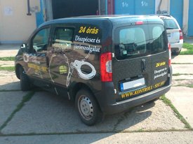 Citroen Nemo autódekoráció: Kontroll-Sec Kft. autó dekoráció 09