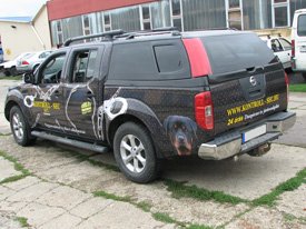 Nissan Navara autódekoráció: Kontroll-Sec Kft. autó dekoráció 09