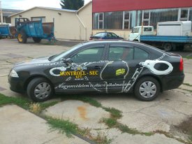 Skoda Octavia autódekoráció: Kontroll-Sec Kft. autó dekoráció 06