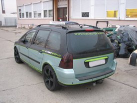 Peugeot 307 SW, carbonshop és mattautofolia.hu  autódekoráció, autó dekoráció V1.0