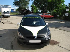 Peugeot 307 SW, mattautofolia.hu és carbonshop  autódekoráció, autó dekoráció V2.0 