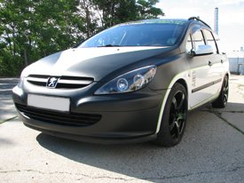 Peugeot 307 SW, mattautofolia.hu és carbonshop  autódekoráció, autó dekoráció V2.0 