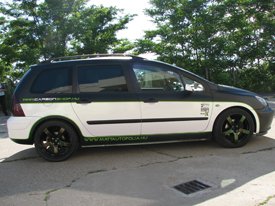 Peugeot 307 SW, mattautofolia.hu és carbonshop  autódekoráció, autó dekoráció V2.0 