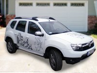 Dacia Duster kolibri  autódekoráció, autó dekoráció