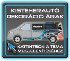 Autódekoráció mintaárak (kisteherautó autódekoráció); VolksWagen Transporter T5